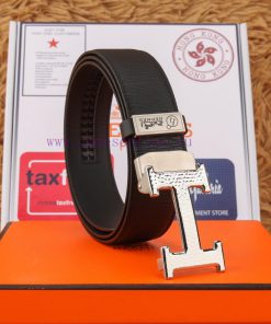 Hermes 316 pure steel automatic buckle belt ⏯ P belt width 3.5cm synchronous ㊙️ Double sided jhbthxiu