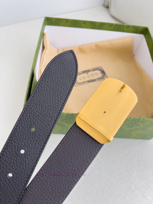 Gucci Gucci Belt ️ BeltHanging buckle, pure steel material buckle head, top layer cowhide, p zlear2sk - Image 6