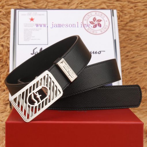 Ferragamo 316 pure steel automatic buckle belt ⏯ P belt width 3.5cm synchronous ㊙️ Double si 2hi1msjc
