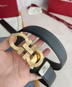 Ferragamo Ferrgamo ️ Belt and beltHanging buckle, classic hanging buckle made of pure copper wd7qzx1g