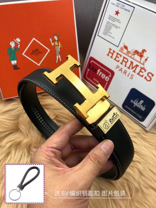Hermes pure steel automatic buckle ⏯ Please synchronize P width of 3.5cm, fashionable and ve uz7zl81k - Image 2