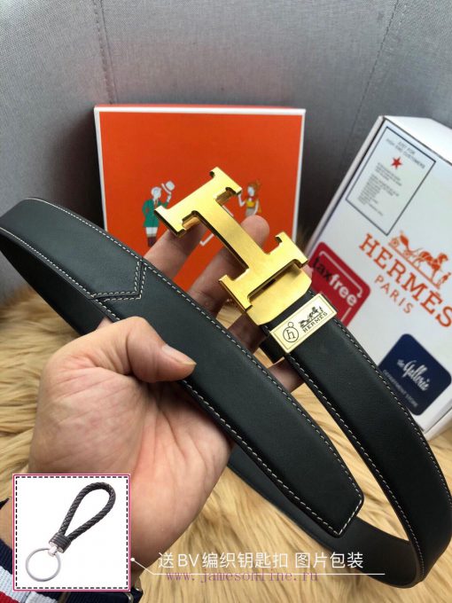Hermes pure steel automatic buckle ⏯ Please synchronize P width of 3.5cm, fashionable and ve uz7zl81k - Image 3
