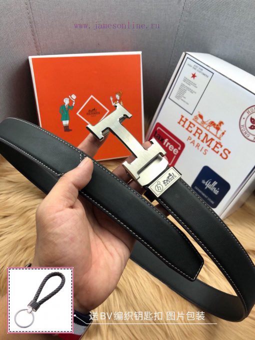 Hermes pure steel automatic buckle ⏯ Please synchronize P width of 3.5cm, fashionable and ve er2qhbg5 - Image 6