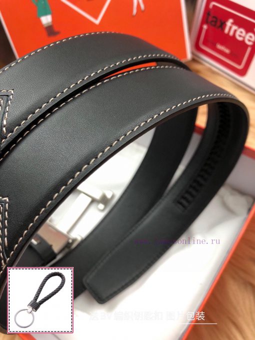 Hermes pure steel automatic buckle ⏯ Please synchronize P width of 3.5cm, fashionable and ve uz7zl81k - Image 9