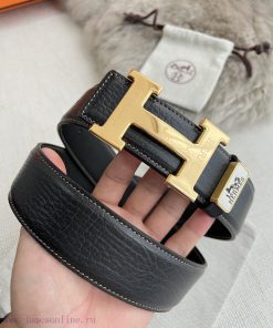 Hermes Hermes waist beltHanging buckle, classic pure steel material buckle head, double-side mtnjbg2n