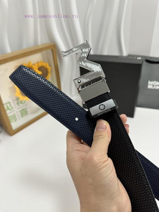 MontblancMaterial: Leather Belt with 100% Head Layer. The leather belt is guaranteed to be g b5kh2cn6 - Image 6