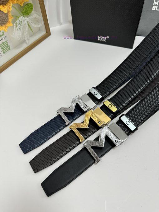 MontblancMaterial: Leather Belt with 100% Head Layer. The leather belt is guaranteed to be g 3yevf3cw - Image 8
