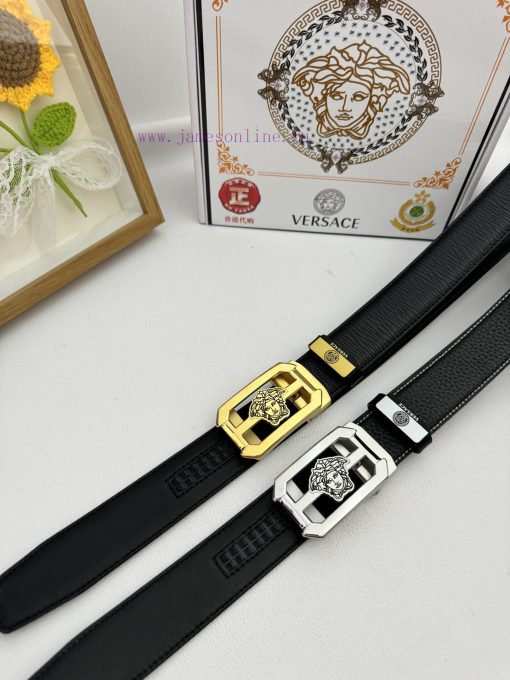 Versace automatic beltMaterial: Leather Belt with 100% Head Layer. The leather belt is guara 6hd5rqtd - Image 2