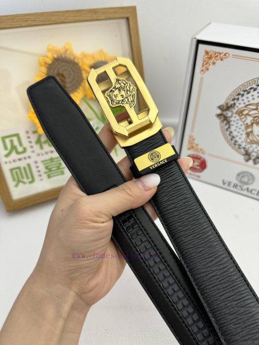 Versace automatic beltMaterial: Leather Belt with 100% Head Layer. The leather belt is guara 6hd5rqtd - Image 10