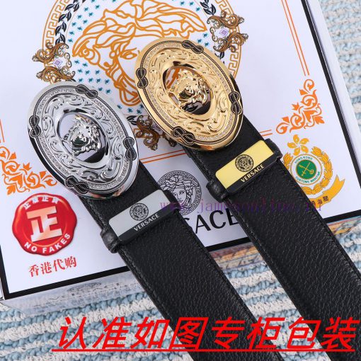 Versace. Versace ️The material is made of 100% top layer cowhide, ensuring that 24k pure ste dnlvdwme