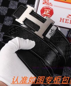 Men's belt HermesMen's leather belt is made of 100% head layer cowhide, ensuring that the 24 kv4rn3j7
