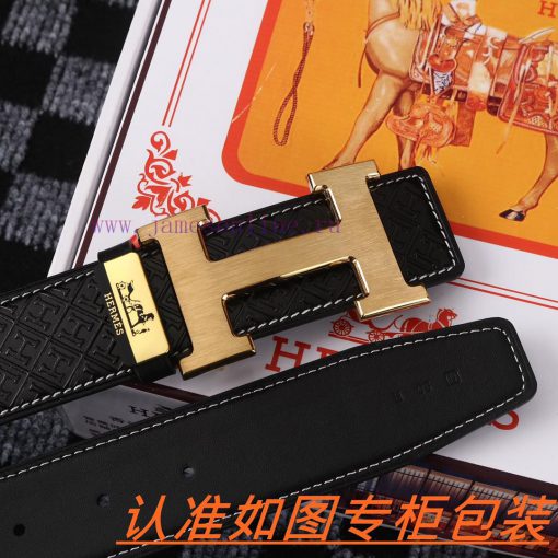 Men's belt HermesMen's leather belt is made of 100% head layer cowhide, ensuring that the 24 e4crpvmb - Image 6
