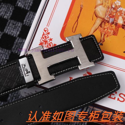 Men's belt HermesMen's leather belt is made of 100% head layer cowhide, ensuring that the 24 c4ef8ezn - Image 9