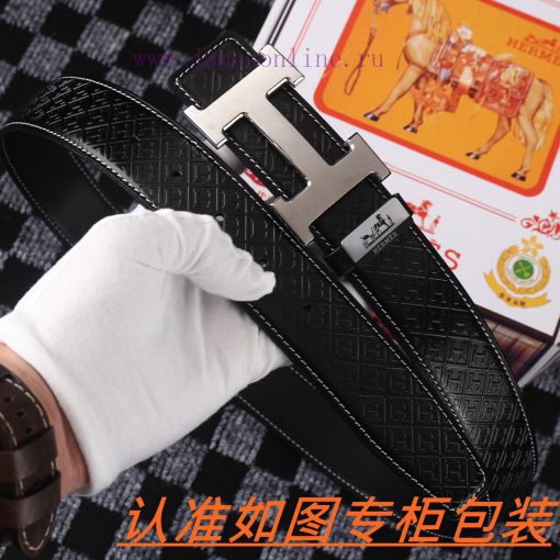 Men's belt HermesMen's leather belt is made of 100% head layer cowhide, ensuring that the 24 kv4rn3j7 - Image 7