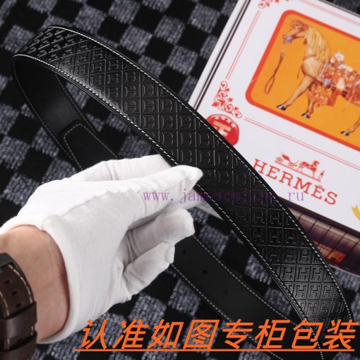 Men's belt HermesMen's leather belt is made of 100% head layer cowhide, ensuring that the 24 e4crpvmb - Image 9