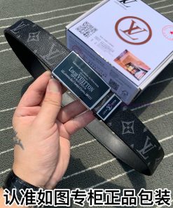 Belt LV Louis Vuitton automatic buckleThe waistband is made of 100% cowhide, ensuring the sa ubmdlbao
