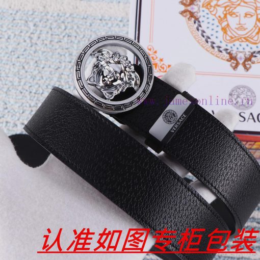 Men's belt VersaceMen's leather belt is made of 100% head layer cowhide, ensuring that the 2 26846jzd - Image 6