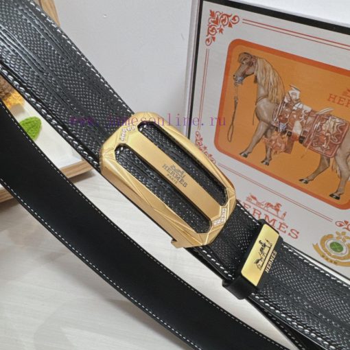 Hermes Hermès  Material: Leather Belt with 100% Head Layer. The leather belt is guaranteed t u84a3qys - Image 8