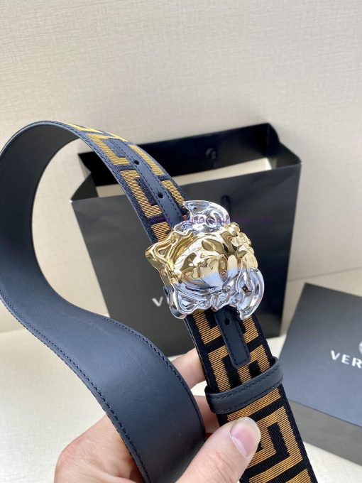 Width 3.8cm Versace This satin belt from Versace has a very casual style, adorned with the i ngygp7sk - Image 3