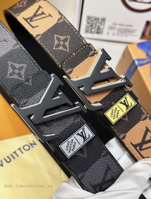 Belt LV Louis Reproduction-The waistband is made of 100% imported original cowhide, ensuring aeobidhh