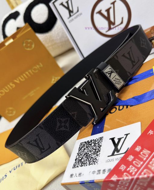 Belt LV Louis Reproduction-The waistband is made of 100% imported original cowhide, ensuring aeobidhh - Image 9