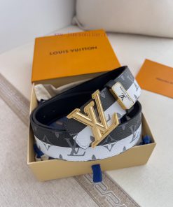LV... Louis Vuitton Belt and BeltsBuckle, classic pure steel material buckle, top layer cowh qqf1gcrx