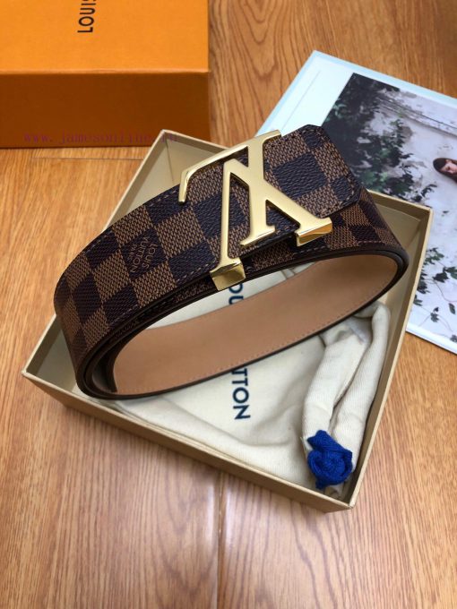 Lv fabric, lined with top layer cowhide and frosted bottom, paired with buttons The buckle a hkw522be - Image 2