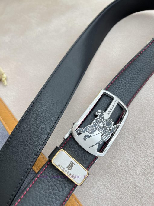 Burberry Burberry Belt ️ Automatic BeltAutomatic buckle, made of pure steel material, automa 3vygh8nw - Image 7
