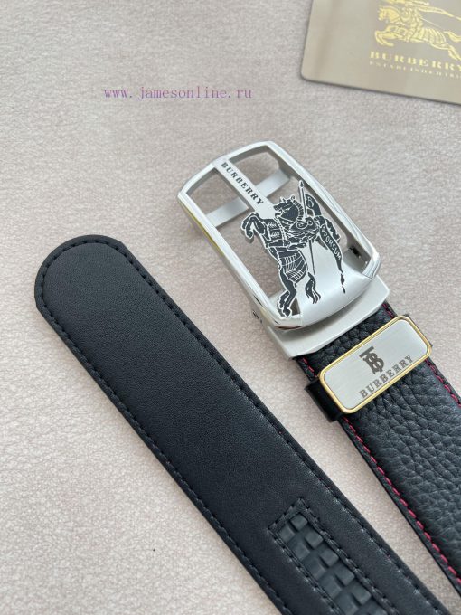 Burberry Burberry Belt ️ Automatic BeltAutomatic buckle, made of pure steel material, automa 3vygh8nw - Image 10