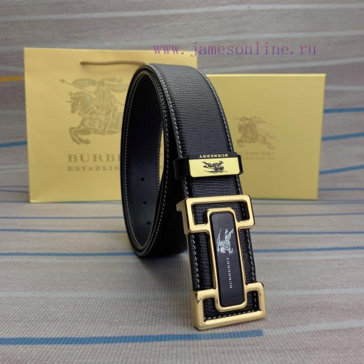 BurberryMaterial: Leather Belt with 100% Head Layer. The leather belt is guaranteed to be ge ensy1fwo - Image 2