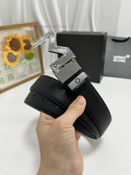 MontblancMaterial: Leather Belt with 100% Head Layer. The leather belt is guaranteed to be g wo5p7loq