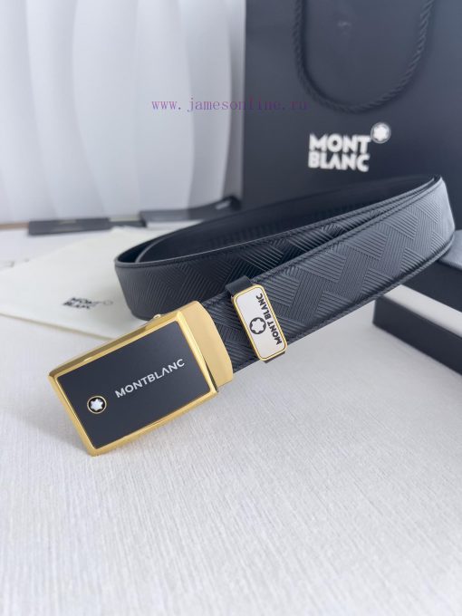 Montblanc Montblanc Belt Automatic BeltAutomatic belt, original new pure steel material auto i2wnybae - Image 2