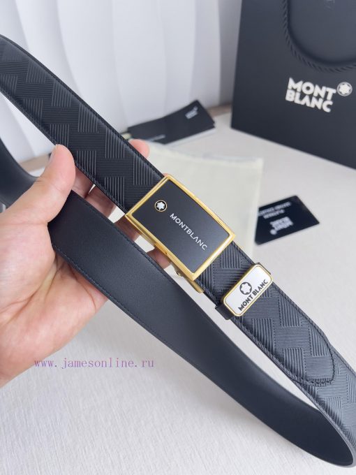 Montblanc Montblanc Belt Automatic BeltAutomatic belt, original new pure steel material auto i2wnybae - Image 4
