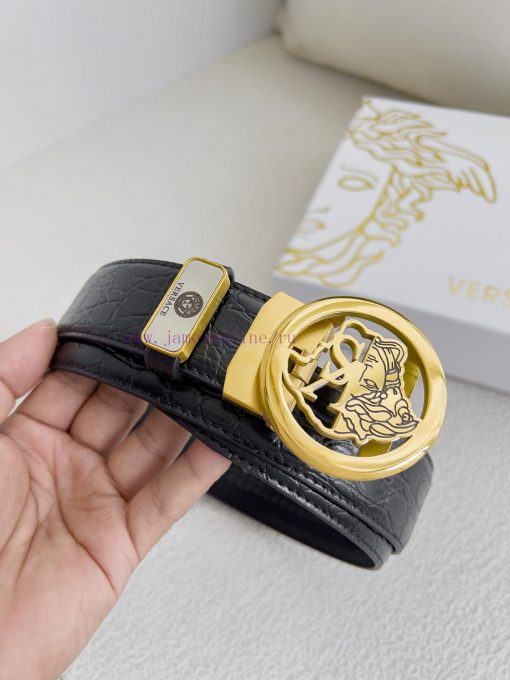 Versace Versace. ️ Belt and belt automatic beltAutomatic belt, classic head buckle made of p lpqn39oj - Image 4
