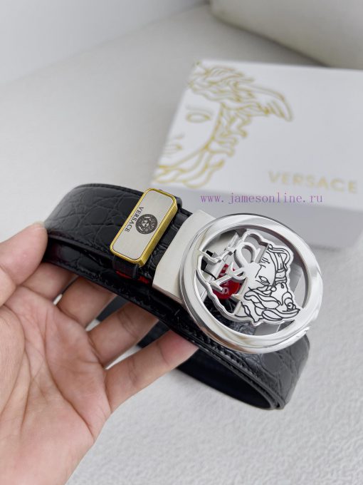 Versace Versace. ️ Belt and belt automatic beltAutomatic belt, classic head buckle made of p lpqn39oj - Image 5