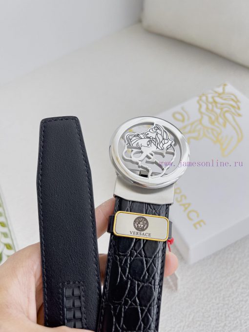 Versace Versace. ️ Belt and belt automatic beltAutomatic belt, classic head buckle made of p vab6cvfw - Image 7