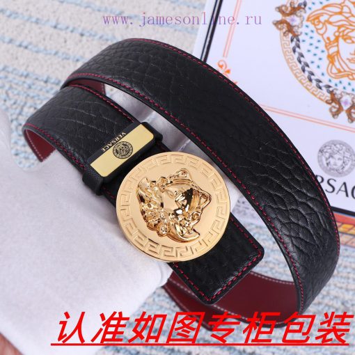 Versace. Versace ️The material is made of 100% top layer cowhide, ensuring that 24k pure ste z0m1wltb - Image 4