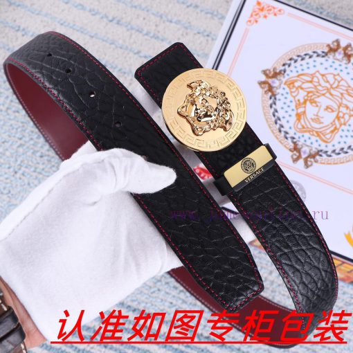 Versace. Versace ️The material is made of 100% top layer cowhide, ensuring that 24k pure ste z0m1wltb - Image 5