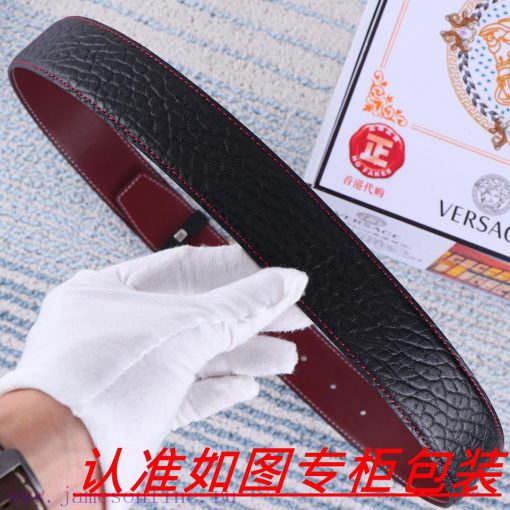 Versace. Versace ️The material is made of 100% top layer cowhide, ensuring that 24k pure ste z0m1wltb - Image 8