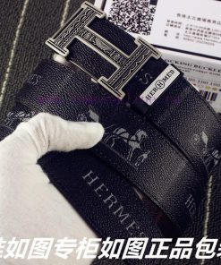 Hermes Her..mes️Identify and receive a punch as a giftMaterial: 100% head layer cowhide belt qtauey8n