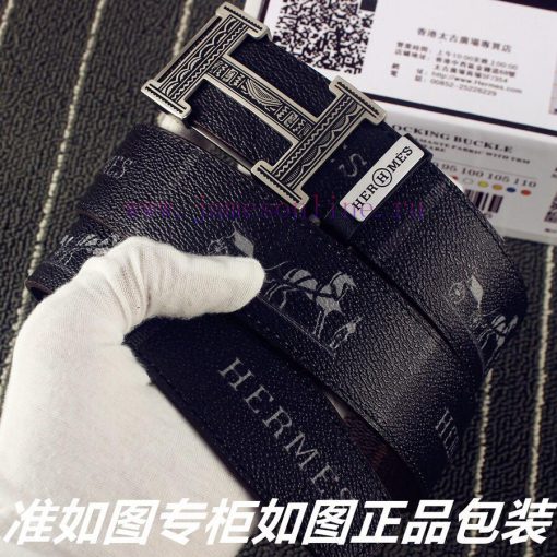 Hermes Her..mes️Identify and receive a punch as a giftMaterial: 100% head layer cowhide belt qtauey8n