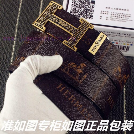 Hermes Her..mes️Identify and receive a punch as a giftMaterial: 100% head layer cowhide belt dvx4oqmc - Image 2