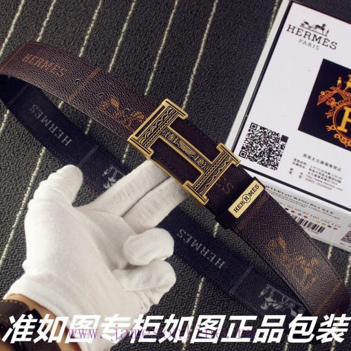 Hermes Her..mes️Identify and receive a punch as a giftMaterial: 100% head layer cowhide belt ehpmp0ai - Image 6