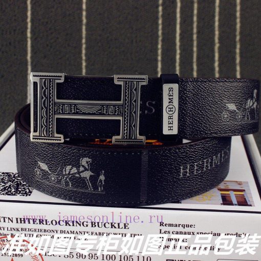 Hermes Her..mes️Identify and receive a punch as a giftMaterial: 100% head layer cowhide belt qtauey8n - Image 3