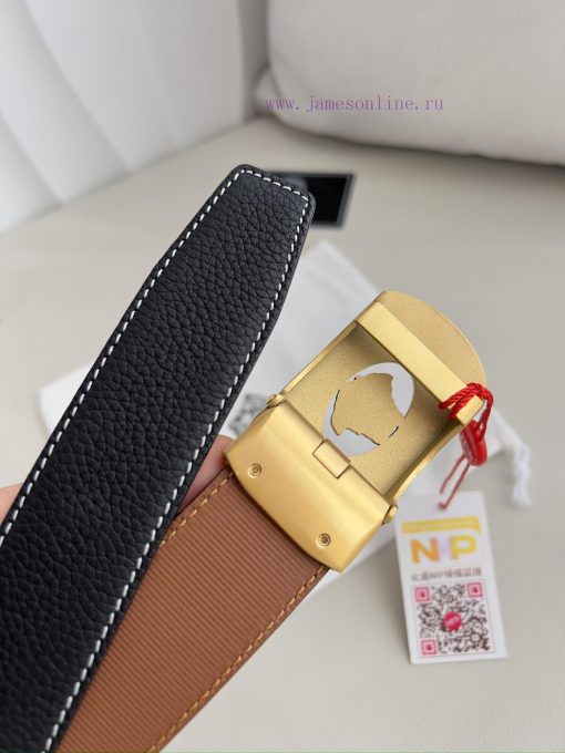 Versace Versace. ️ Belt and belt automatic beltAutomatic belt, classic head buckle made of p 5r9d7ie1 - Image 6