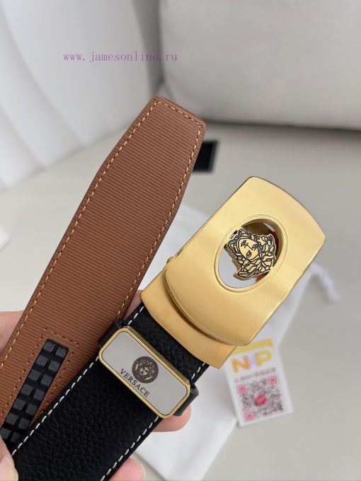 Versace Versace. ️ Belt and belt automatic beltAutomatic belt, classic head buckle made of p 5r9d7ie1 - Image 7