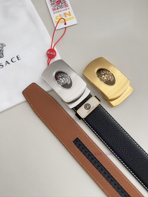 Versace Versace. ️ Belt and belt automatic beltAutomatic belt, classic head buckle made of p pnjo878t - Image 10