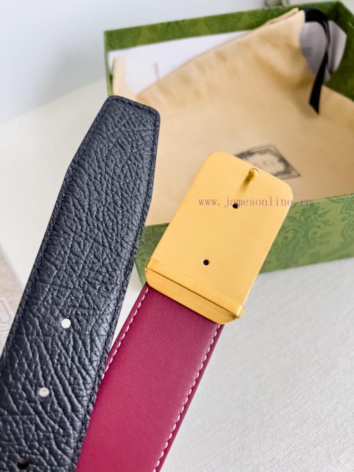 Gucci Gucci Belt ️ BeltHanging buckle, pure steel material buckle head, top layer cowhide, p l20xo166 - Image 12