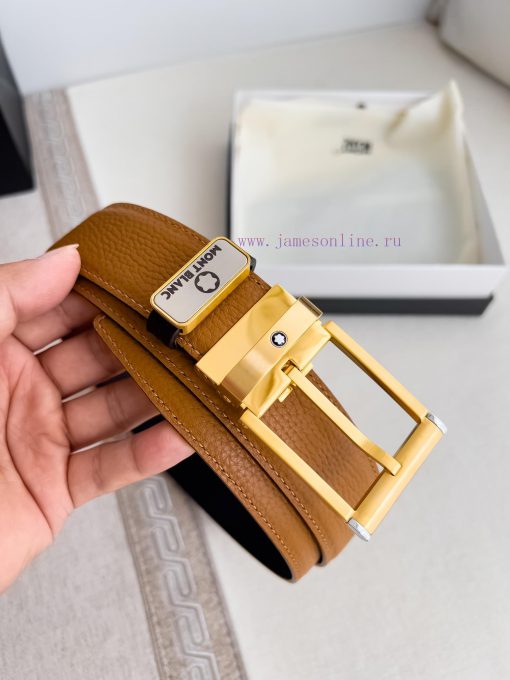 Montblanc Belt and BeltsNeedle buckle, new original classic boutique two-color needle buckle nguypht7 - Image 3