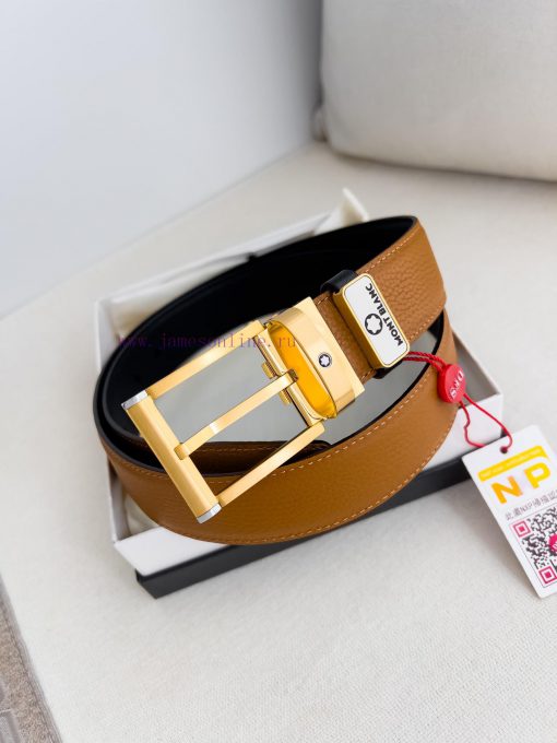 Montblanc Belt and BeltsNeedle buckle, new original classic boutique two-color needle buckle nguypht7 - Image 8